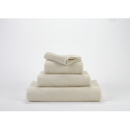 Abyss Habidecor Abyss Habidecor Twill Handdoek Ecru Wit (101)