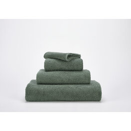 Abyss Habidecor Abyss Habidecor Twill Handdoek Evergreen Groen (280)