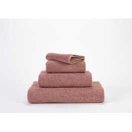 Abyss Habidecor Abyss Habidecor Twill Handdoek Rosette Roze (515)