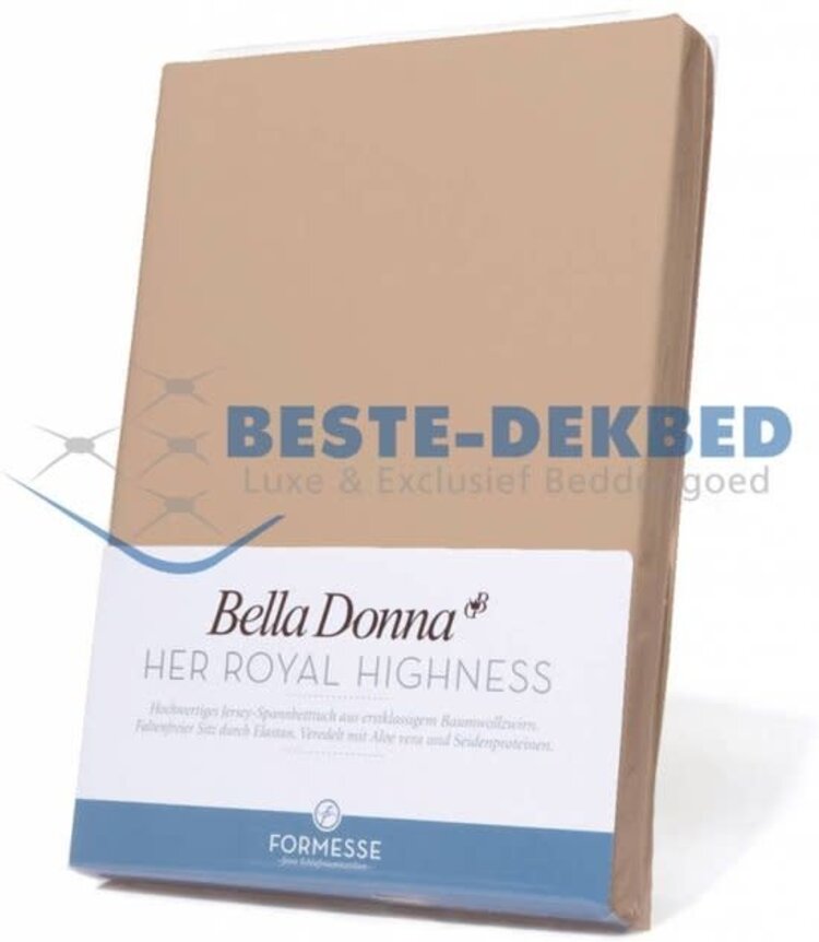 Formesse Formesse Bella Donna Jersey Standaard Hoeslaken Champignon Beige (0115)