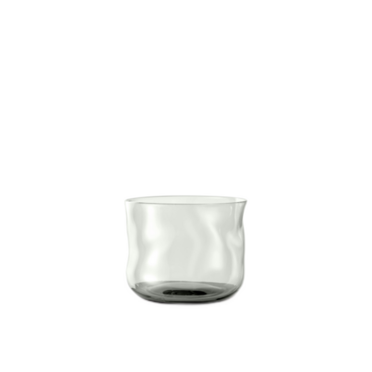Paveau Paveau Swirl waterglas Mist (Donkergrijs)