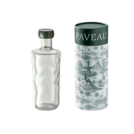 Paveau Paveau Swirl fles 0,75L Mist (Donkergrijs)