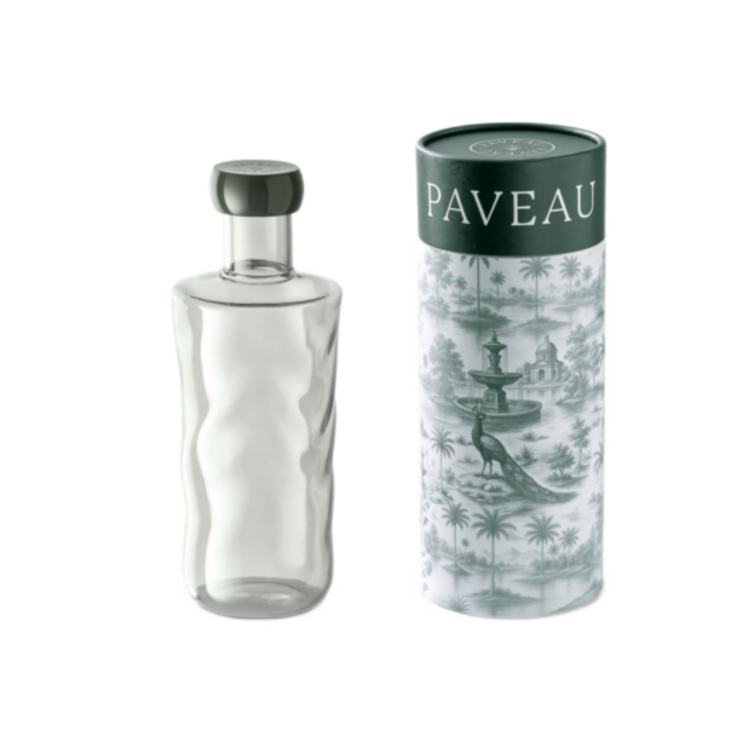 Paveau Paveau Swirl fles 0,75L Mist (Donkergrijs)