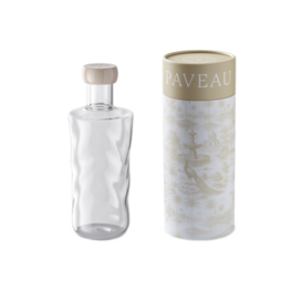 Paveau Paveau Swirl fles 0,75L Wave (Transparant)