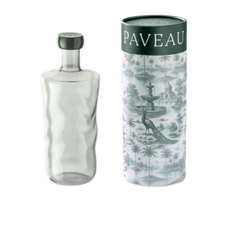 Paveau Paveau Swirl fles 1,25L Mist (Donkergrijs)