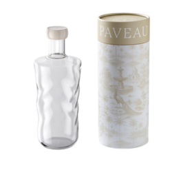 Paveau Paveau Swirl fles 1,25L Wave (Transparant)