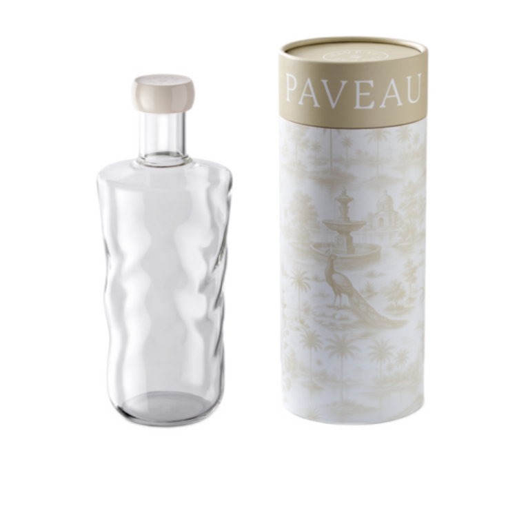 Paveau Paveau Swirl fles 1,25L Wave (Transparant)