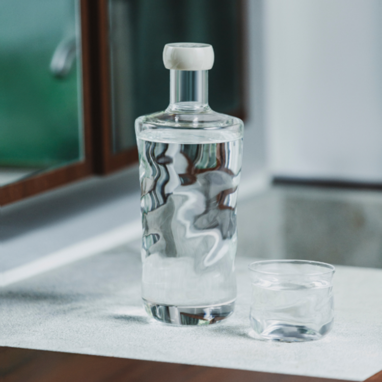 Paveau Paveau Swirl waterglas Wave (Transparant)