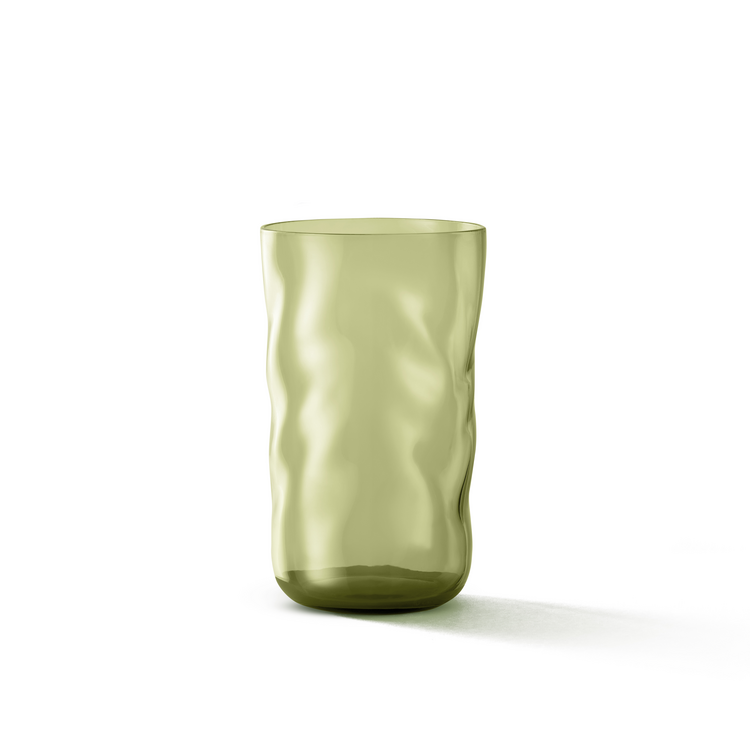 Paveau Paveau Swirl Longdrink glas Moss (Mosgroen)
