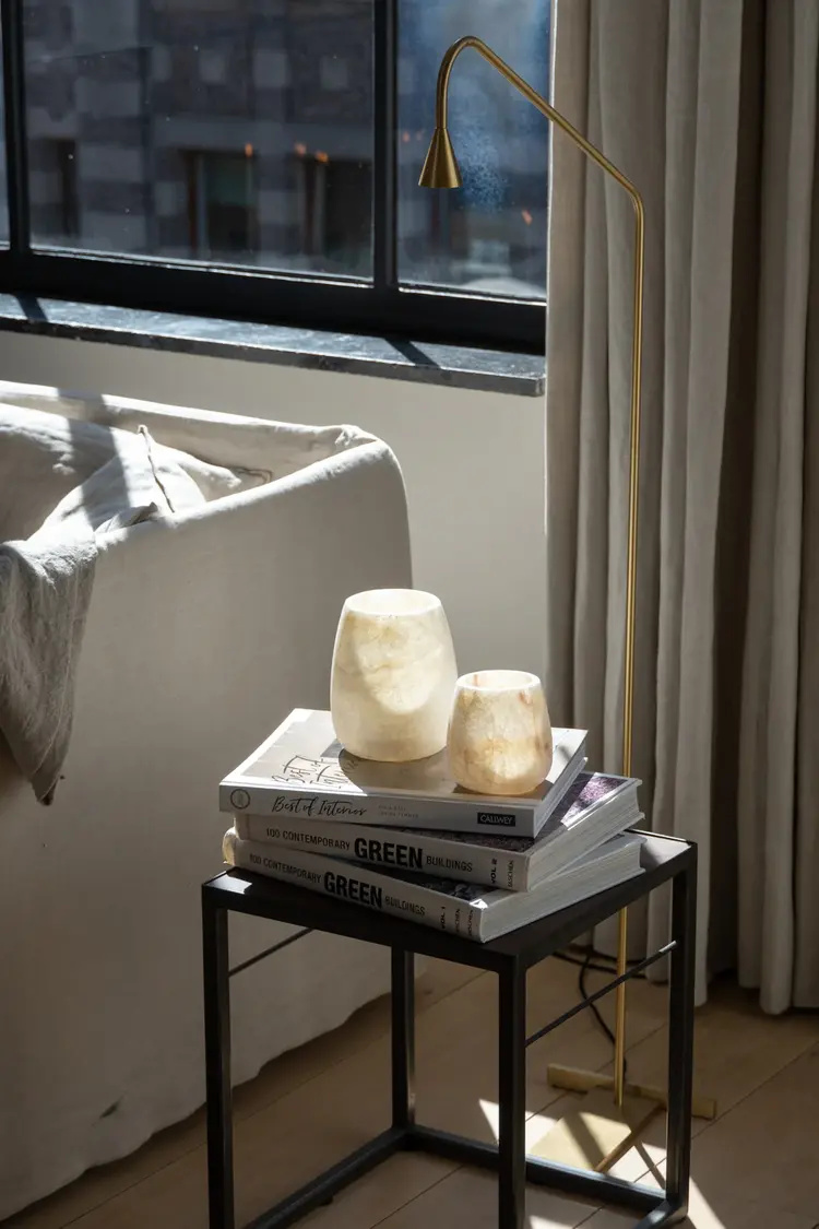 Nocturnals Nocturnals Tear Drop Albast kaarshouder 14x22