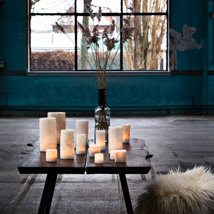 Sirocco Living Sirocco Alabaster mini White 6cm