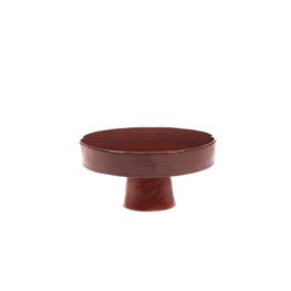 Serax Serax Diep bord op voet L Venetian Red La Mère