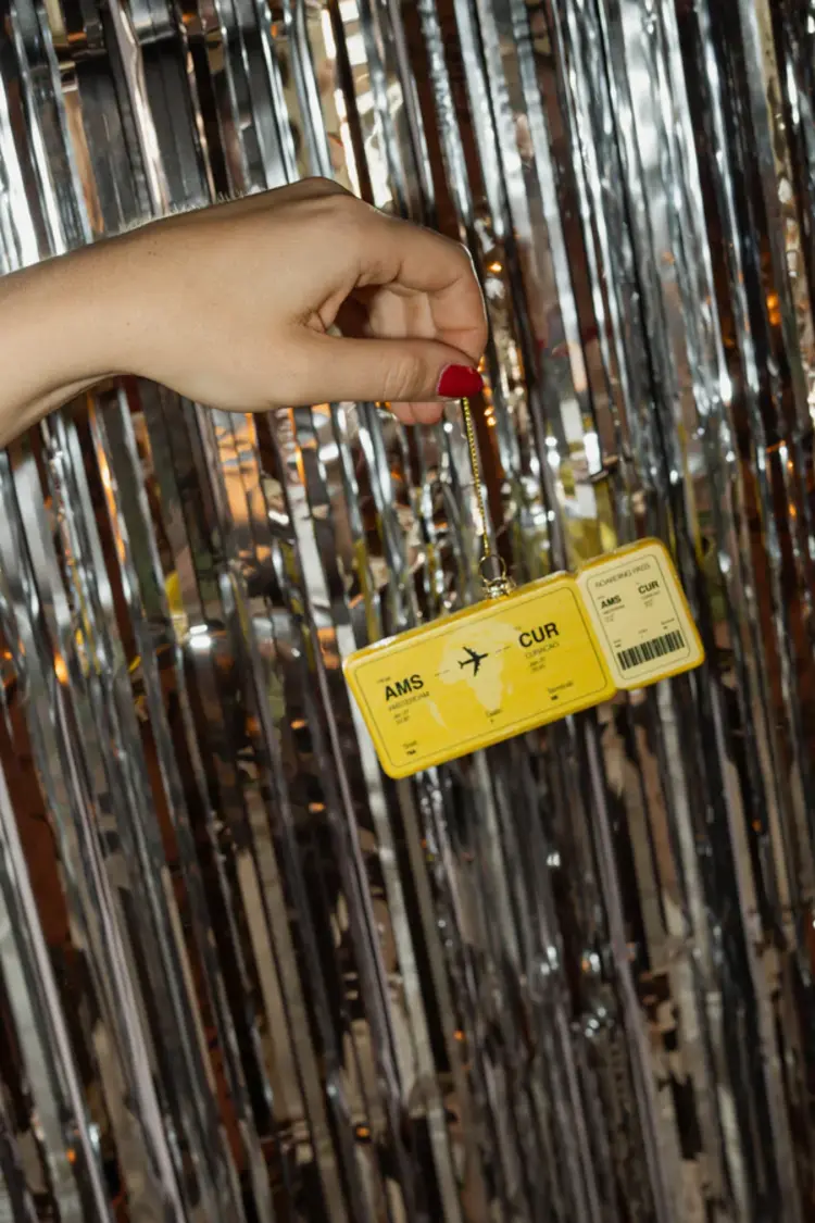 YUP in de BOOM YUP in de BOOM Boardingpass Amsterdam -  Curaçao