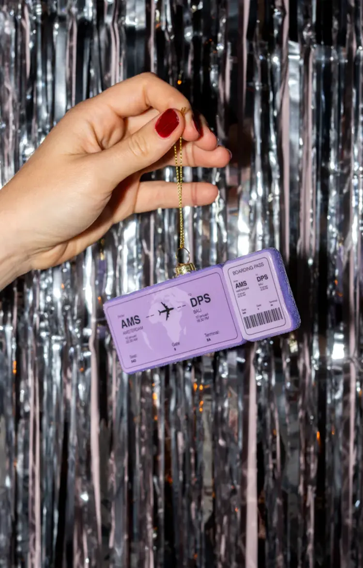 YUP in de BOOM YUP in de BOOM Boardingpass Amsterdam -  Bali