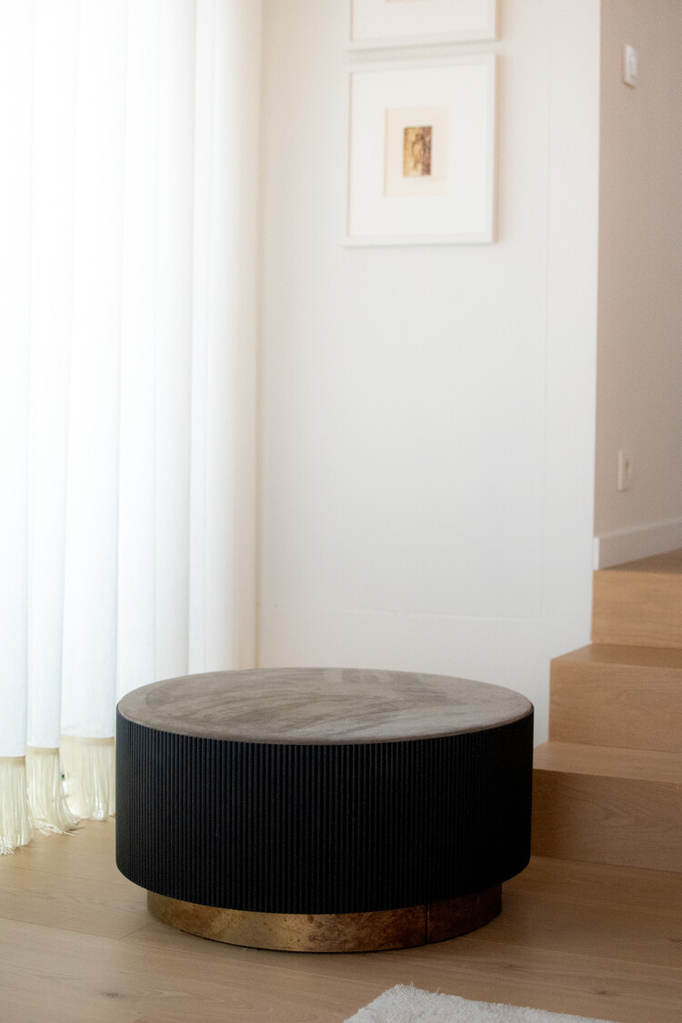 Gallotti&Radice Gallotti & Radice Salontafel Nori M 68x71x33.5cm suède top