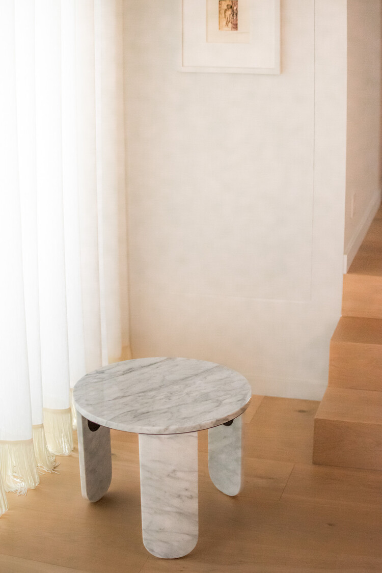 Gallotti&Radice Gallotti & Radice  Salontafel Clemo carrara marmer Ø49 H40