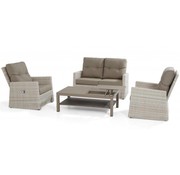 Taste by 4 Seasons Outdoor 4-teiliges Catania Living Loungeset | Taupe