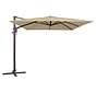 Madison Monaco Flex Ecru zweefparasol | 300cm x 300cm