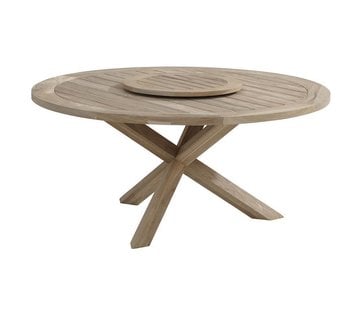 Taste by 4 Seasons Outdoor Louvre Teak tuintafel | 160cm Ø