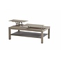 Taste by 4 Seasons Outdoor Vallarta Taupe verstelbare koffietafel van aluminium | 120cm