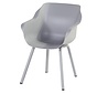 Hartman Sophie Element kunststof Dining tuinstoel met aluminium onderstel | Misty Grey