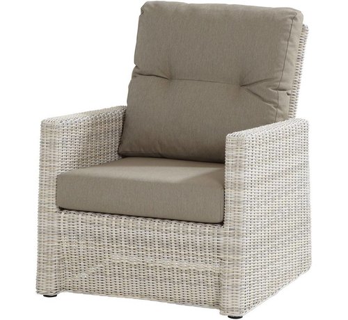 Taste by 4 Seasons Outdoor Catania Living Loungesessel Elzas Polyrattan | Taupe