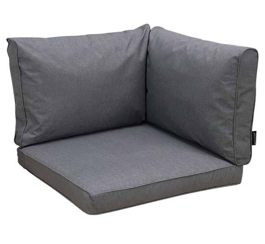 Madison Outdoor Oxford Grijs kussenset voor in uw loungeset of tuinset | 60cm x 60cm