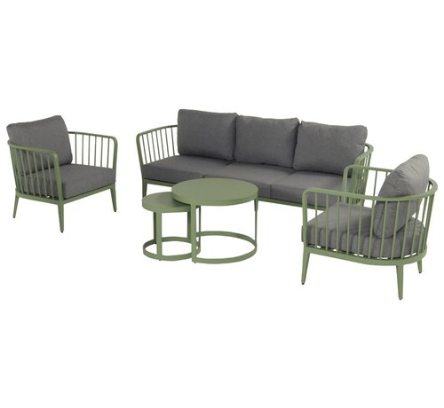 Hartman Bolivia Loungeset loungetafels en | Groen