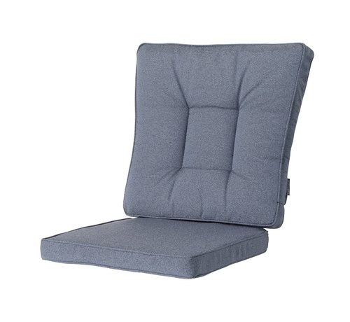 Madison Madison Manchester Denim universeel tuinstoelkussen voor Wicker- en diningstoelen | 50cm x 50cm