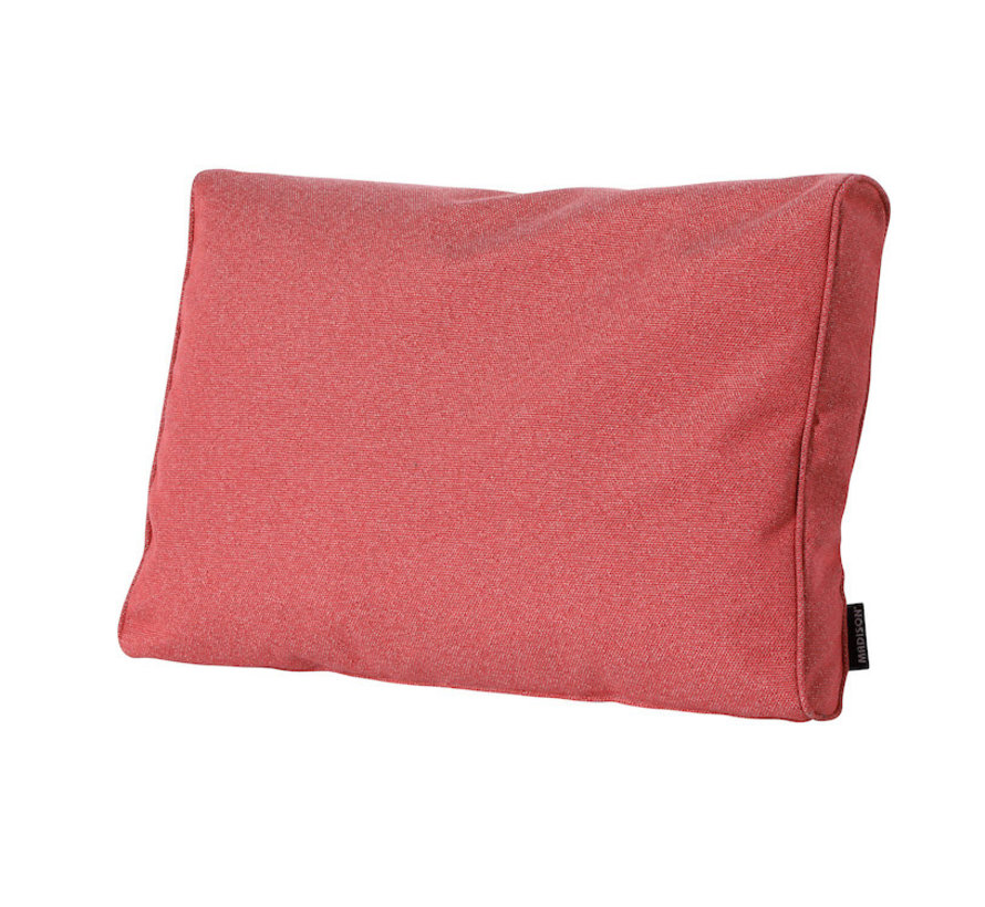 Madison Outdoor Manchester Rot Rückenkissen für Loungemöbel und Garnitur | 60cm x 43cm