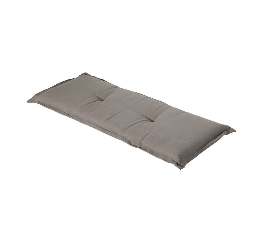 Madison Gartenbankauflage Rib Taupe | 120cm - 150cm - 180cm