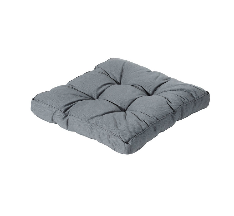 Madison Florance Rib Grijs zitkussen voor in uw loungeset of tuinset | 60cm x 60cm