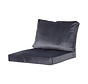 Madison  Lounge Outdoor Velvet Grau Kissenset für Loungemöbel und Garnitur | 60cm x 60cm