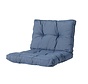 Madison Florance Panama Saffier Blauw kussenset voor in uw loungeset of tuinset | 60cm x 60cm