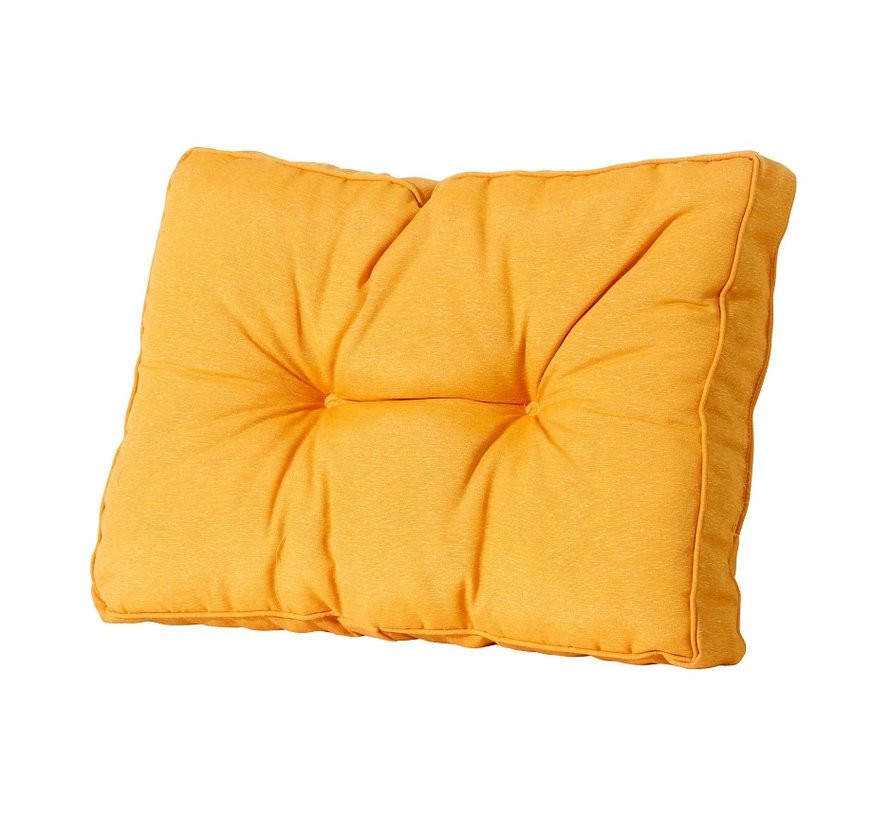 Madison Florance Panama Gelb Rückenkissen für Loungemöbel und Garnitur | 73cm x 43cm