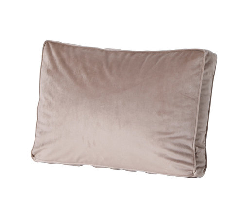 Madison Madison Lounge Outdoor Velvet Taupe rugkussen voor loungeset of tuinset | 60cm x 43cm