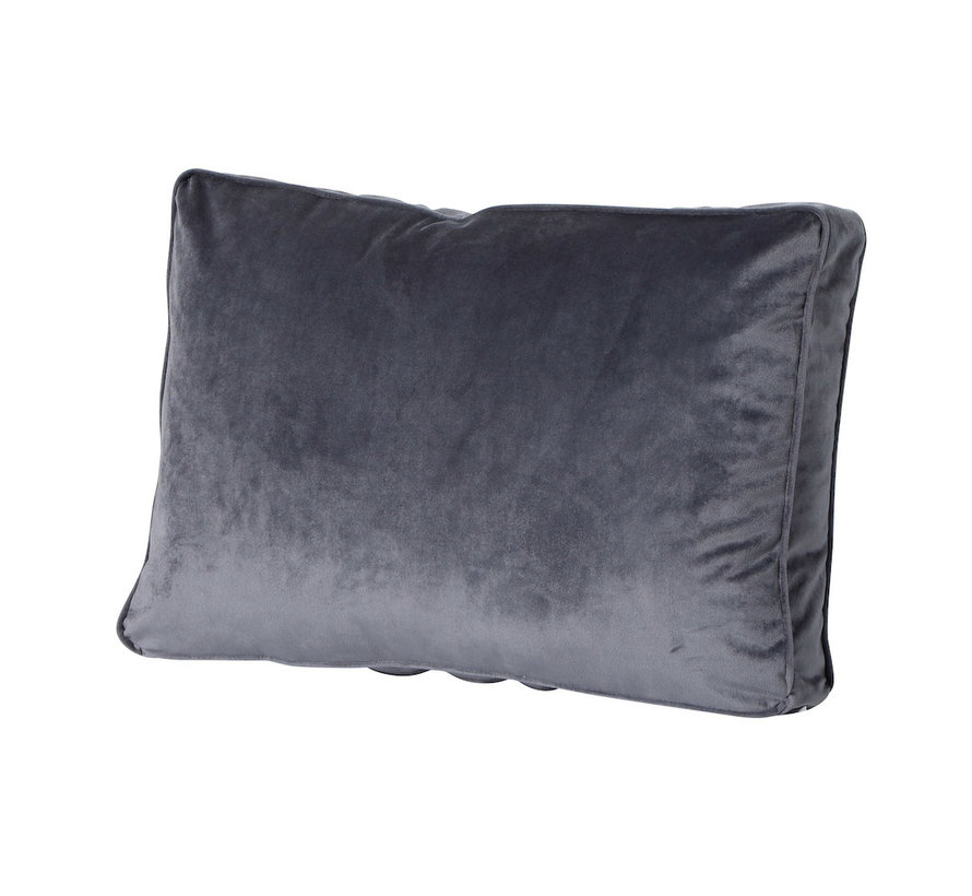 Madison Lounge Outdoor Velvet Grau Rückenkissen für Loungemöbel und Garnitur | 60cm x 43cm