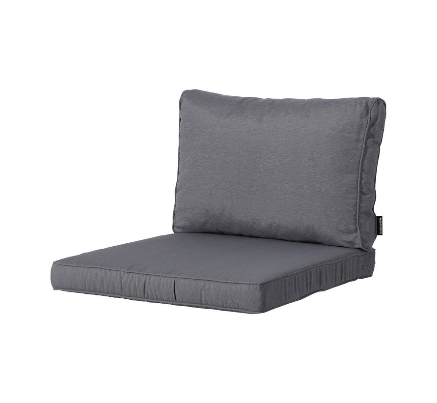 Madison Lounge Panama Grijs kussenset  voor in uw loungeset of tuinset | 60cm x 60cm