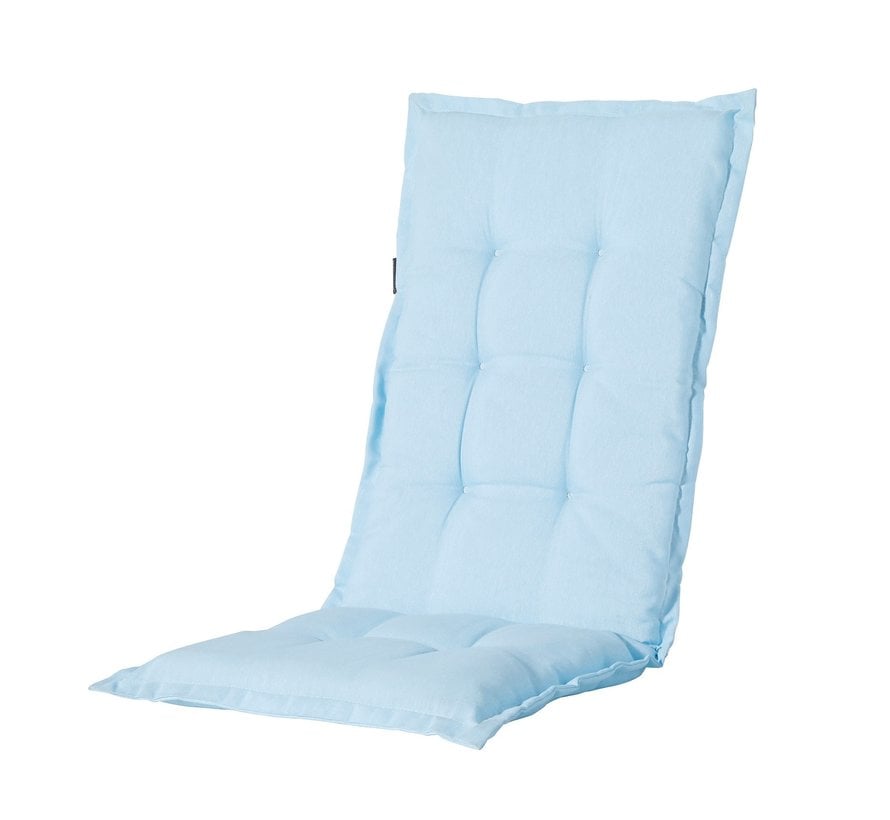 Madison Panama Skyway Blauw standenstoelkussen met hoge rug  | 123cm x 50cm