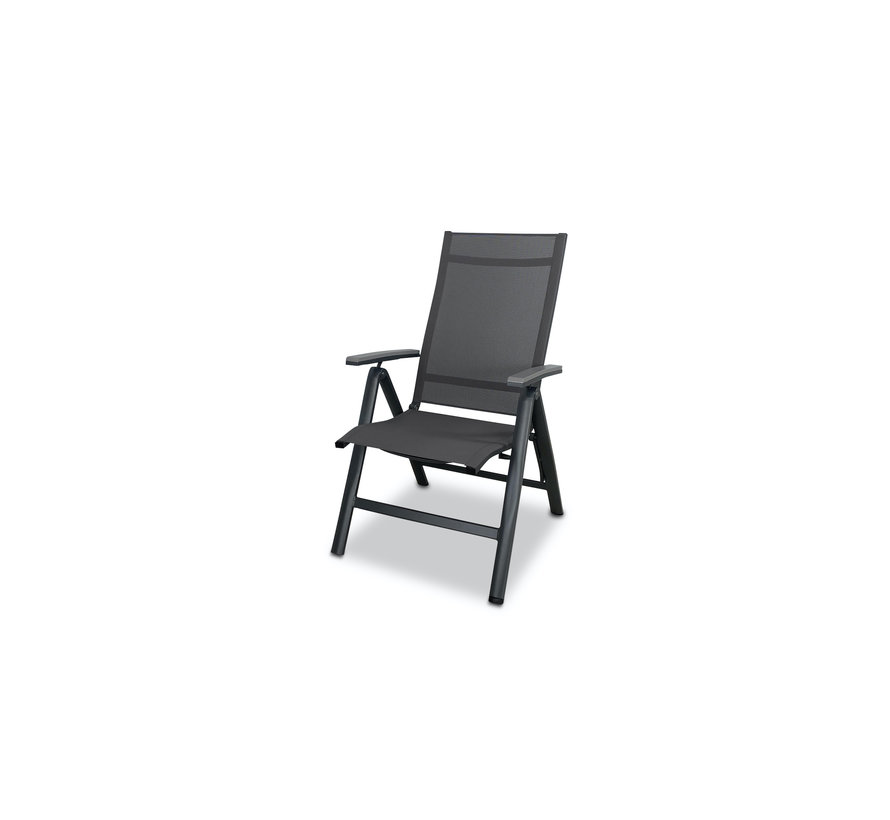 PAZOON Dacosta verstelbare standenstoel aluminium met textileen | Grijs