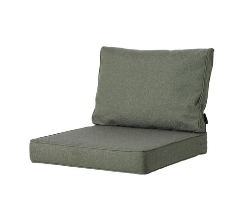 Madison Madison Outdoor Manchester Groen kussenset voor in uw loungeset of tuinset | 73cm x 73cm