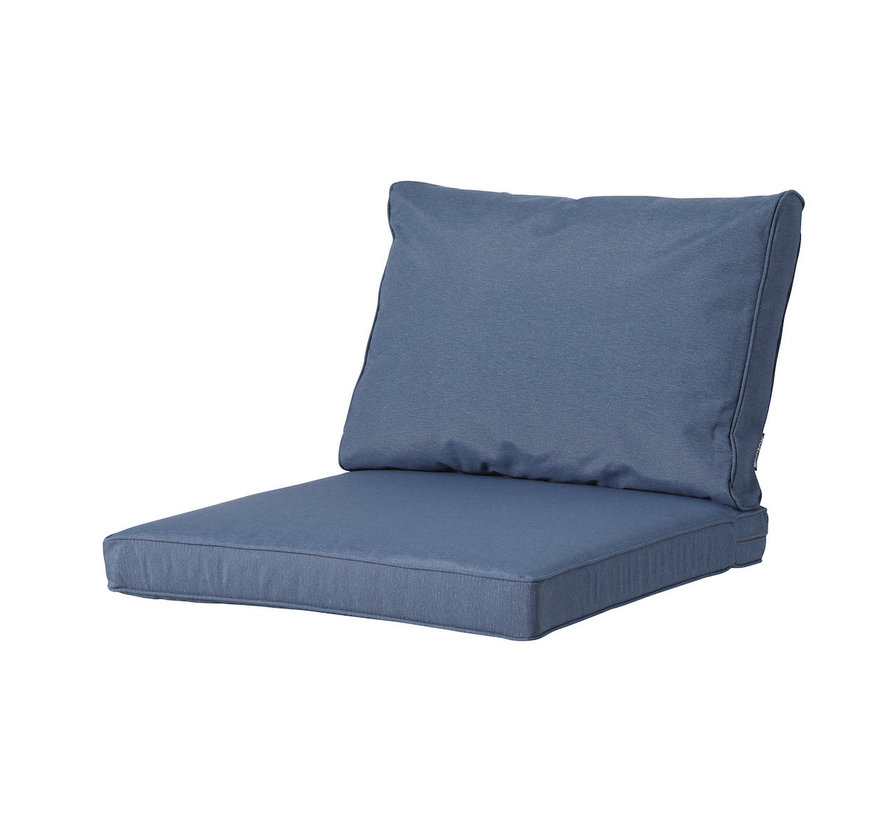 Madison Outdoor Panama Saffier Blauw kussenset voor in uw loungeset of tuinset | 60cm x 60cm