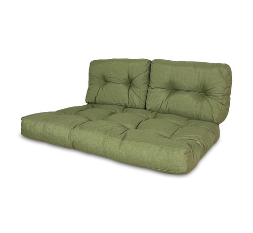 PAZOON PAZOON Atleve Olefin Groen kussenset voor in uw loungeset of palletbank | 120cm x 80cm