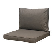 Madison 2-delige Outdoor Oxford Taupe kussenset | 60cm x 60cm