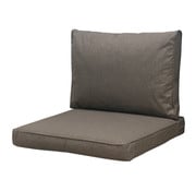 Madison 2-teiliges Outdoor Oxford Taupe Kissenset | 60cm x 60cm