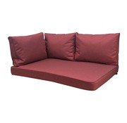 Madison 4-teiliges Outdoor Manchester Rot Kissenset | 120cm x 80cm