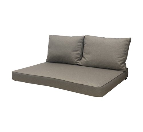 Madison Madison Outdoor Manchester Taupe Kissenset für Loungemöbel und Palettenbank | 120cm x 80cm