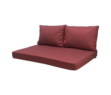 Madison 3-teiliges Outdoor Manchester Rot Kissenset | 120cm x 80cm