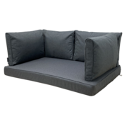 Madison 5-teiliges Outdoor Manchester Grau Kissenset | 120cm x 80cm