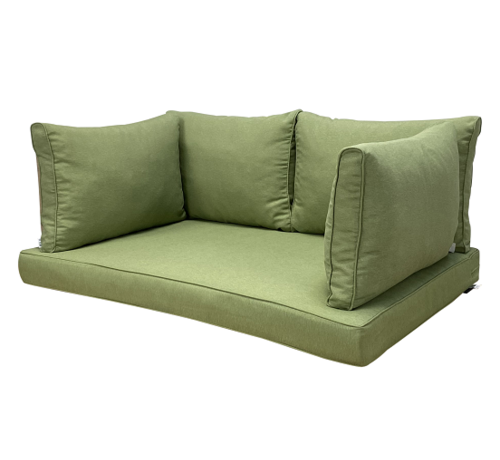 Madison Madison Lounge Panama Sage Grün Kissenset für Loungemöbel und Palettenbank | 120cm x 80cm